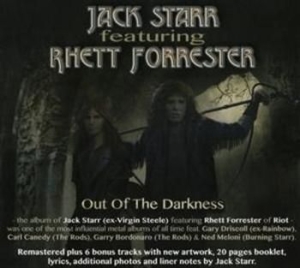 Jack Starr Featuring Rhett Forreste - Out Of The Darkness (Re-Release) in the group CD / Hårdrock at Bengans Skivbutik AB (930838)