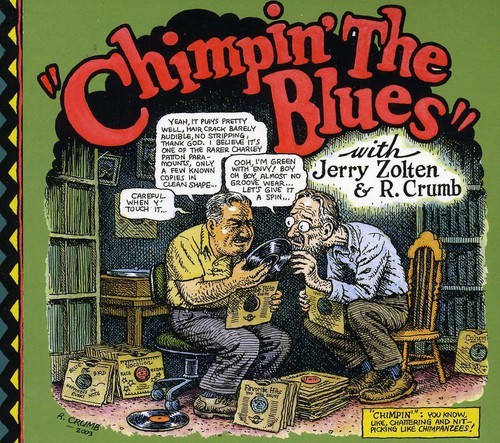 Crumb Robert & Jerry Zolten - Chimpin' The Blues in the group CD / Jazz/Blues at Bengans Skivbutik AB (944742)