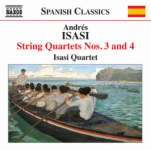Isasi - String Quartets 3+4 in the group CD at Bengans Skivbutik AB (945549)