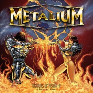 Metalium - Demons Of Insanity in the group CD / Hårdrock at Bengans Skivbutik AB (949247)
