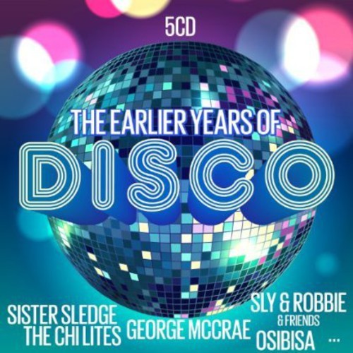 Earlier Years Of Disco - Various in the group CD / Dans/Techno at Bengans Skivbutik AB (949492)