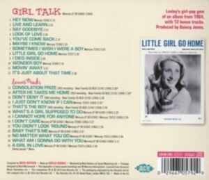 Gore Lesley - Girl Talk With Bonus Tracks in the group OTHER / Övrigt /  at Bengans Skivbutik AB (953807)