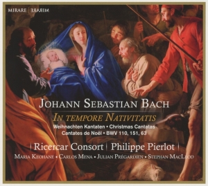 Bach Johann Sebastian - In Temporer Nativitatis in the group CD / Klassiskt,Övrigt at Bengans Skivbutik AB (985883)
