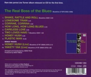 Turner Joe - Real Boss Of Blues in the group OTHER / Övrigt /  at Bengans Skivbutik AB (994248)