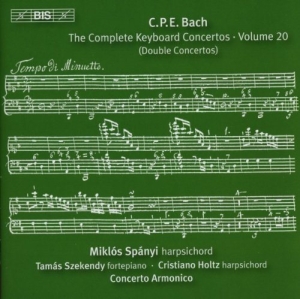 Cpe Bach - Keyboard Concertos Vol 20 in the group CD / Klassiskt at Bengans Skivbutik AB (997030)