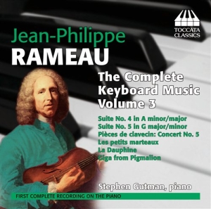 Rameau - Keyboard Music Vol 3 in the group Externt_Lager /  at Bengans Skivbutik AB (997087)