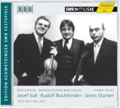 Suk / Buchbinder / Starker - Trio Recital 1973