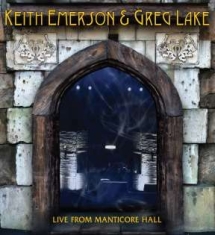 Emerson Keith & Greg Lake - Live From Manticore Hall in the group CD / Rock at Bengans Skivbutik AB (1054456)