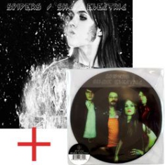 Paket Spiders - Shake Electric + Vinyl 7 Pic disc in the group CD / Rock at Bengans Skivbutik AB (1107438)