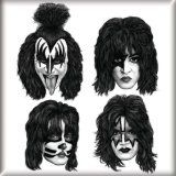 KISS - Fridge Magnet: Graphite Faces in the group OTHER / MK Test 1 at Bengans Skivbutik AB (1129635)