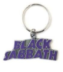 Black Sabbath - Standard Key Chain: Wavy Logo