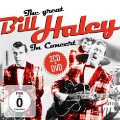 Haley Bill - Great Bill Haley In Concert (2Cd+Dv in the group OTHER / Övrigt /  at Bengans Skivbutik AB (1173407)