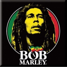 Bob Marley - Logo Face fridge magnet