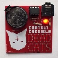 Captain Credible - Dead Cats in the group CD / Pop at Bengans Skivbutik AB (1710339)