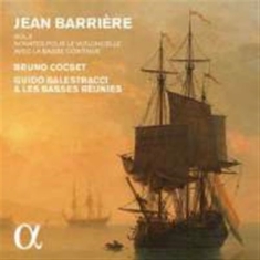 Barrière Jean - Sonatas For Cello & Basso Continuo,
