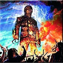 Iron Maiden - Iron Maiden Fridge Magnet: Wicker Man in the group CDON - Exporterade Artiklar_Manuellt / Merch_CDON_exporterade at Bengans Skivbutik AB (1783795)