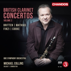Britten / Cooke / Finzi / Mathias - British Clarinet Concertos, Vol. 2