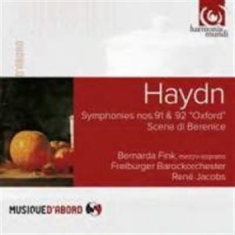 Haydn J. - Symphonies 91 & 92/Scena