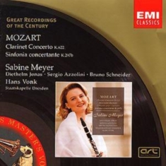 SABINE MEYER/STAATSKAPELLE DRE - MOZART: CLARINET CONCERTO IN A