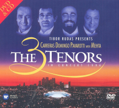Luciano Pavarotti Plácido Dom - The 3 Tenors In Concert 1994