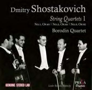 ShostakovichSatring Quartets 1 - Brodon Quartet