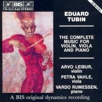 Tubin Eduard - Complete Music For Violin/Vla/