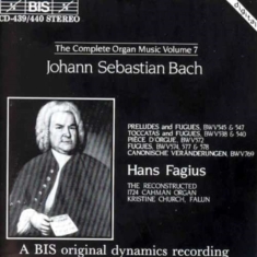 Bach Johann Sebastian - Organ Music Vol 7