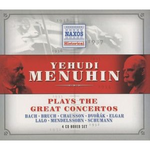 Various - Menuhin Plays The Great Concer