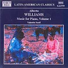 Williams Alberto - Music For Piano Vol 1