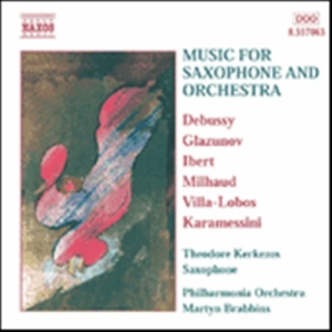 Various - Saxophone And Orchestral Music