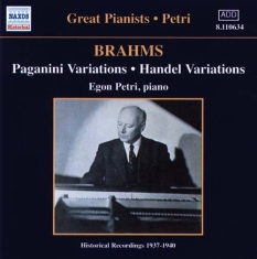 Brahms Johannes - Paganini Variations