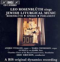 Rosenbluth Leo - Jewish Liturgical Music