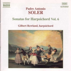 Soler Antonio - Sonatas For Hpd Vol 6