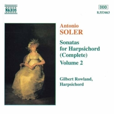 Soler Antonio - Sonatas For Harpsichord Vol 2