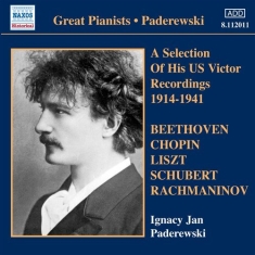 Paderewski - A Selection Of His Victor Recording