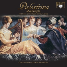 Palestrina G P Da - First Book Of Madrigals For Four Vo