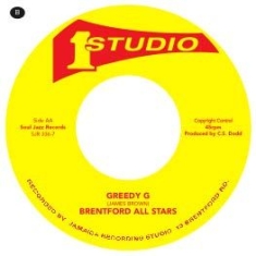 Brentford All Stars / Im & Sound Di - Greedy G / Love Jah in the group VINYL / Reggae at Bengans Skivbutik AB (2032432)