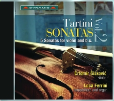 Crtomir Siskovic Luca Ferrini - 5 Sonatas For Violin