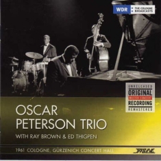 Peterson Oscar (Trio) - 1961 Cologne, Gurzenich Concert Hal
