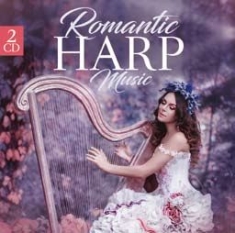 Blandade Artister - Romantic Harp Music in the group CD / Pop at Bengans Skivbutik AB (2400115)