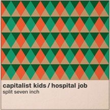 Hospital Job & The Capitalist Kids - Split in the group VINYL / Rock at Bengans Skivbutik AB (2409813)