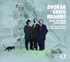 Brahms Johannes Dvorák Antonin - Music For Piano Four Hands