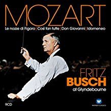 FRITZ BUSCH - MOZART - FRITZ BUSCH AT GLYNDE in the group CD / Upcoming releases / Pop at Bengans Skivbutik AB (2510384)