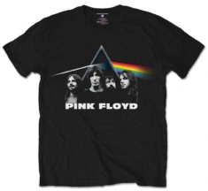 Pink Floyd DSOTM Band & Prism Black Mens T Shirt S - T-shirt S