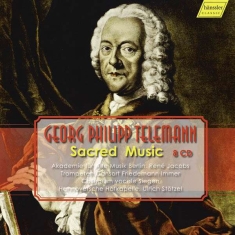 Telemann G P - Sacred Music (8 Cd)