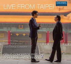 Elgar Edward Korngold Erich Wolf - Live From Taipei: Cello Concertos