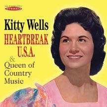 Wells Kitty - Heartbreak U.S.A. & Queen Of Countr in the group CD / Country at Bengans Skivbutik AB (3034733)