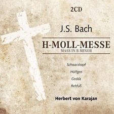 Schwarzkopf/Gedda/Höffgen/Karajan - Bach: H-Moll-Messe in the group CD / Pop-Rock at Bengans Skivbutik AB (3043050)