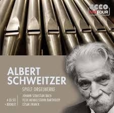 Albert Schweitzer - Schweitzer Spielt Orgelwerke in the group CD / Pop at Bengans Skivbutik AB (3043218)