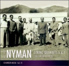 Michael Nyman - String Quartets 5 & 4 in the group CD / Pop at Bengans Skivbutik AB (3075183)